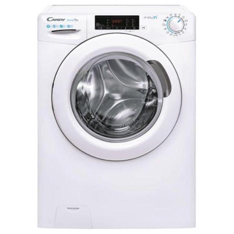 Image of Candy smart pro cso 1295tw4-1-s lavatrice caricamento frontale 9kg 1200 giri-min bianco