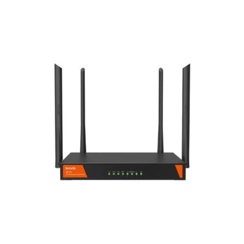 Image of Tenda w15e 1200mbps smart router wifi 11ac internet cafe