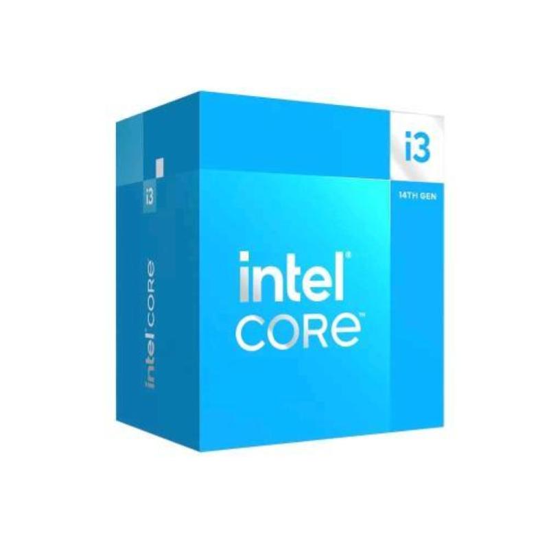 Image of Intel core i3-14100f cpu 4.7ghz turbo 4 core cache 12mb lga 1700 58 w box