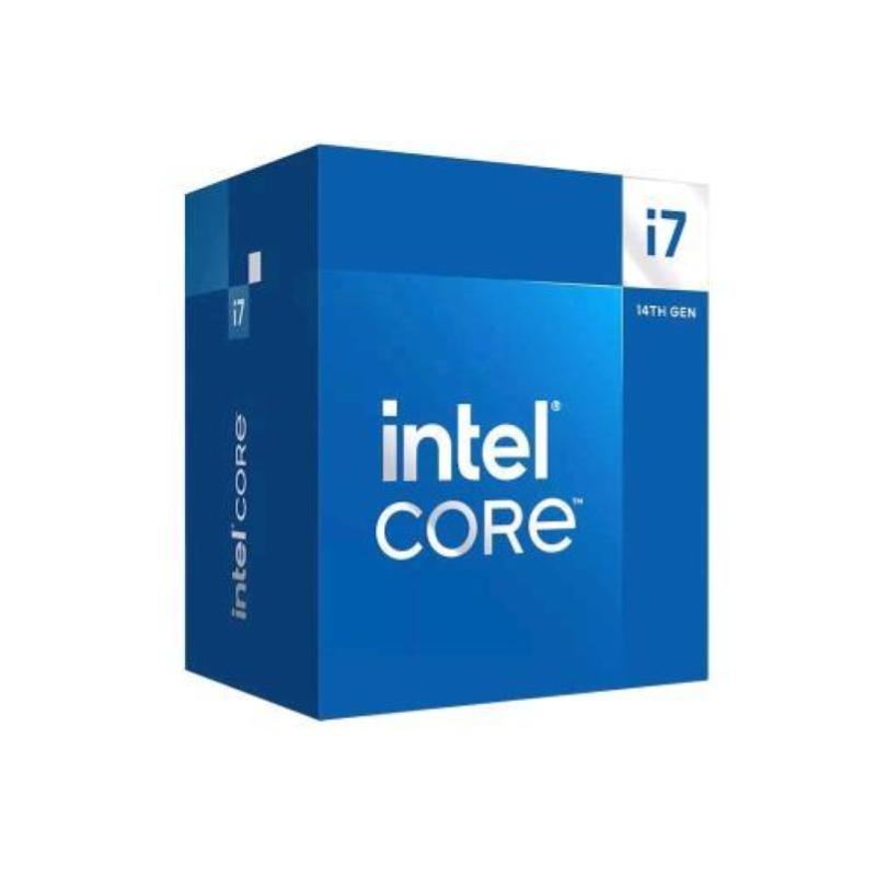 Image of Intel core i7-14700 cpu 5.4ghz turbo 20 core cache 33mb lga 1700 65 w box