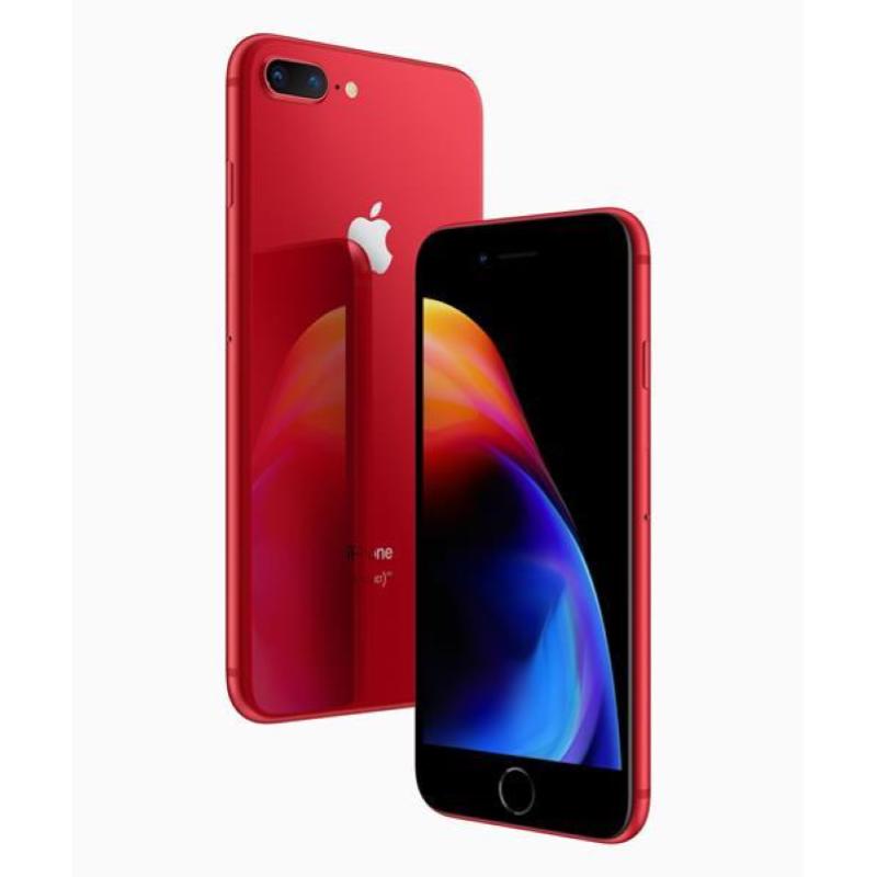 Image of Smartphone iphone 8 plus 256gb red - ricondizionato - gar. 12 mesi - grado a