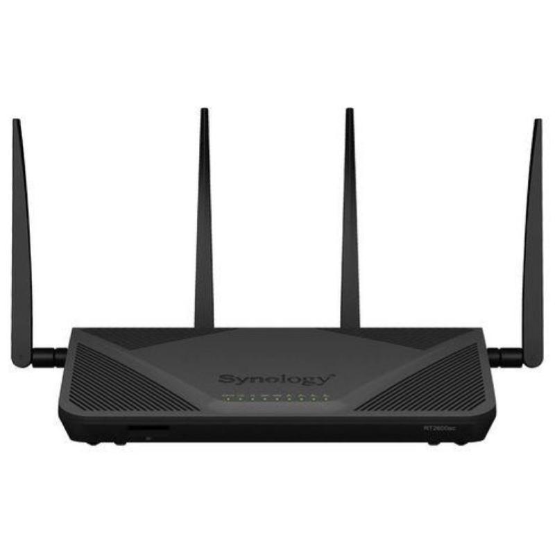 Image of Synology rt2600ac wireless router dualband 800m 2.4ghz-1.73g 5ghz 11bgn 4p lan giga