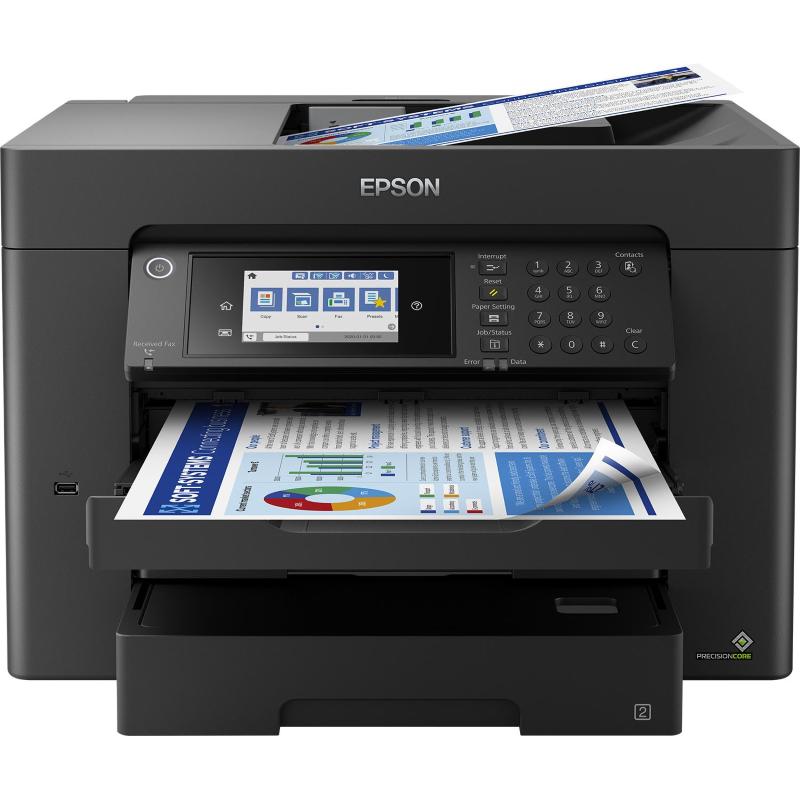 Image of Epson workforce pro wf-7840dtwf stampante multifunzione ad inchiostro 4800x2400 dpi a3 wi-fi