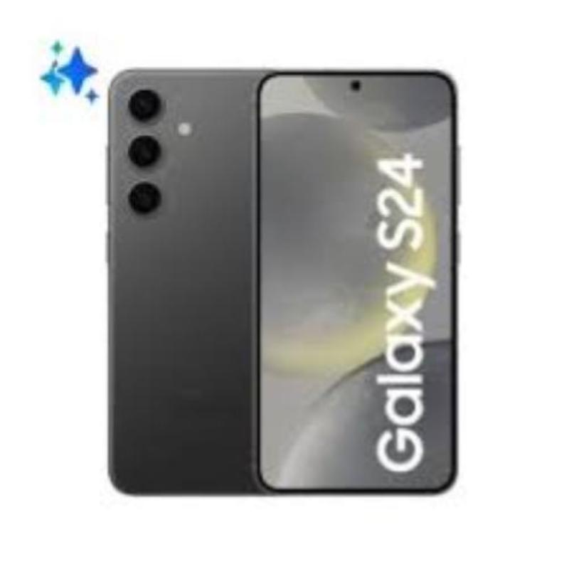 Smartphone samsung galaxy s24 6.2 256gb ram 8gb dual sim 5g black italia
