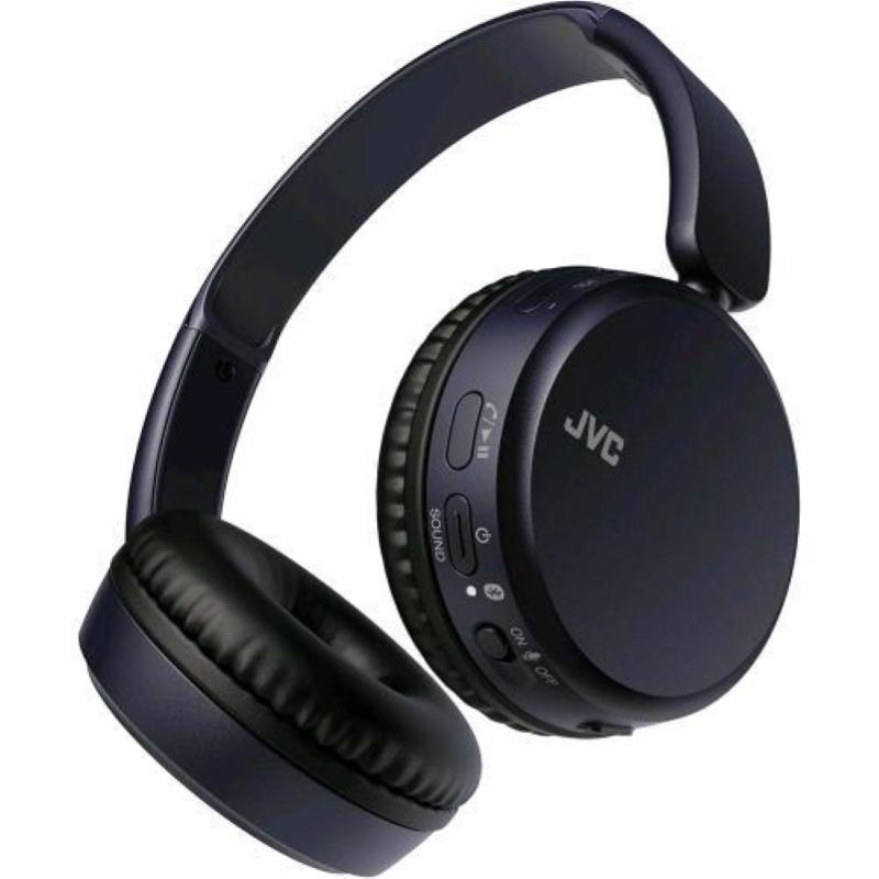Image of Jvc ha-s36w-a-u cuffie on-ear wireless bluetooth 5.2 deep bass pieghevoli blu