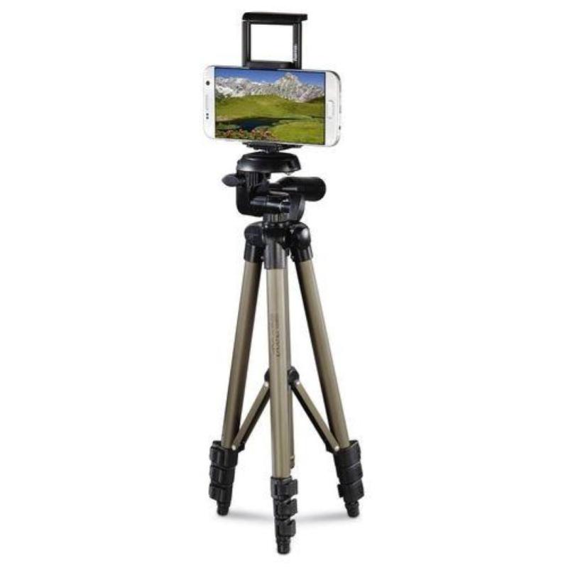 Image of Treppiede con testa 0,5kg star tripod for smartphone tablet 106 3d champagne 00004619