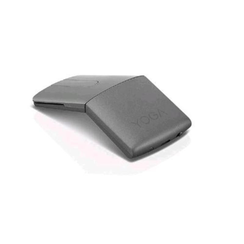Image of Lenovo yoga mouse ambidestro rf wireless ottico 1600 dpi 4 pulsanti grigio
