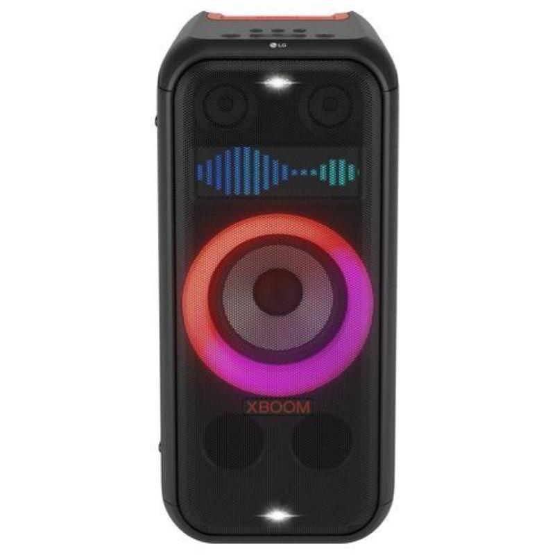 Lg xboom xl7s party speaker 250w woofer da 8`` illuminazione karaoke con maniglia nero