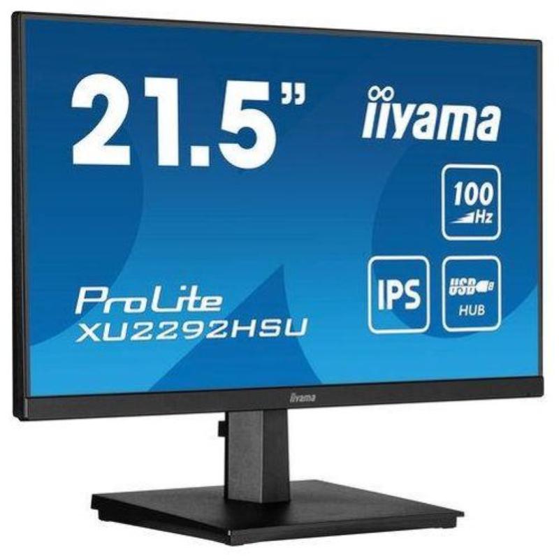 Image of Iiyama prolite xu2292hsu-b6 monitor pc 21.5`` 1920x1080 pixel full hd led nero opaco