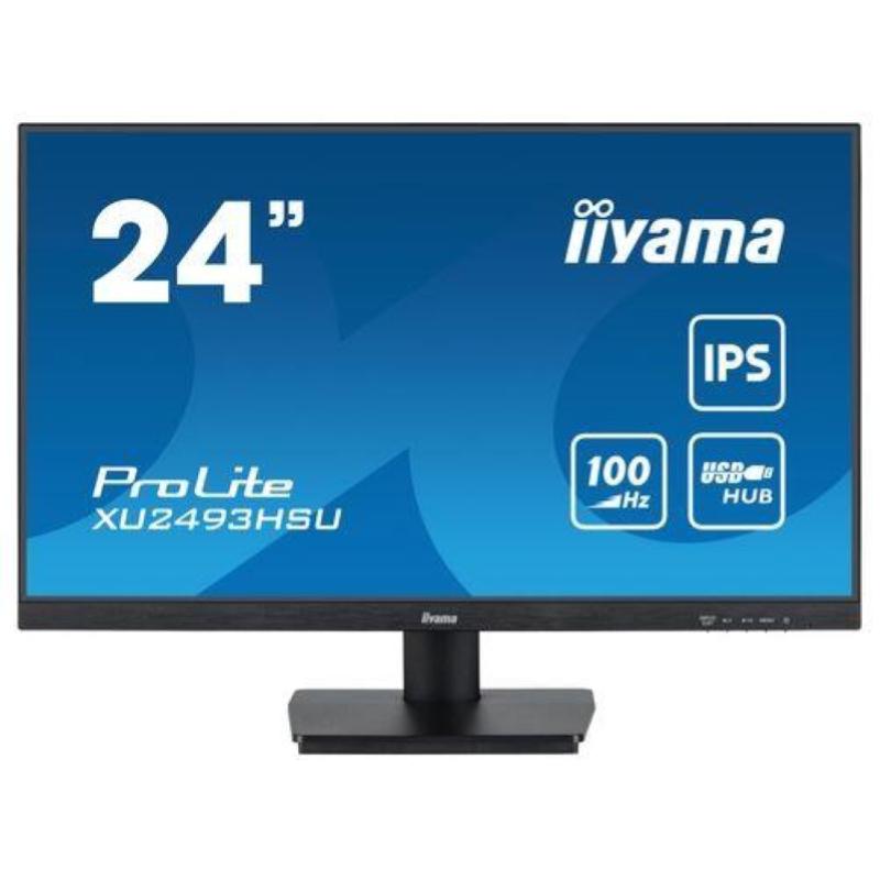 Image of Iiyama prolite xu2493hsu-b6 monitor pc 24`` 1920x1080 pixel full hd led nero opaco