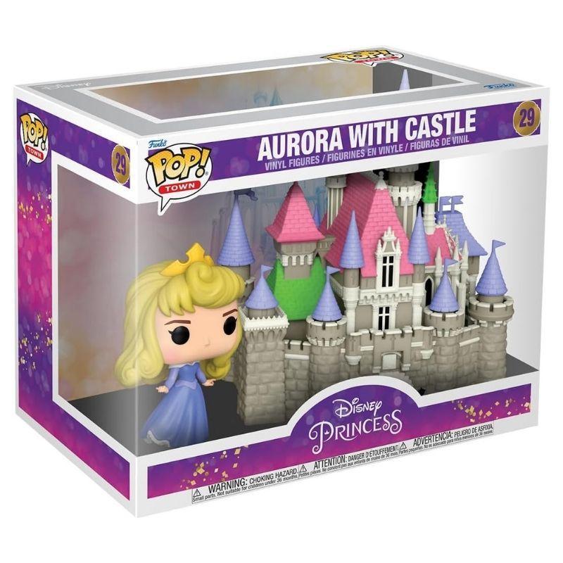 Image of Funko pop (56353) - town - ultimate princess - princess aurora w/castle
