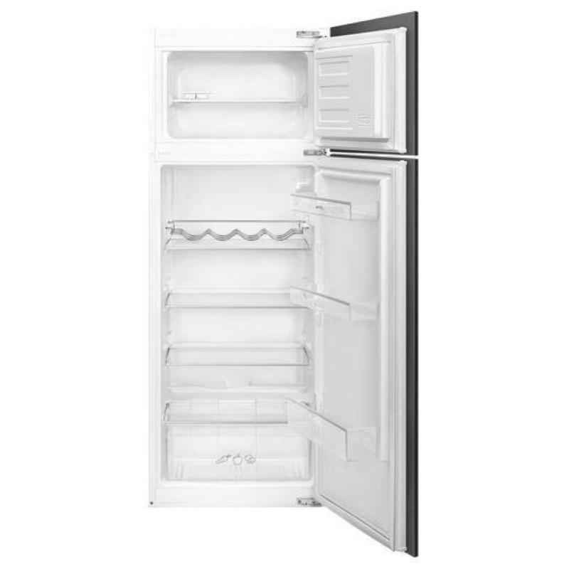 Image of Smeg d8140f frigorifero da incasso doppia porta estetica universale capacita` 230 litri classe energetica f (a+) bianco