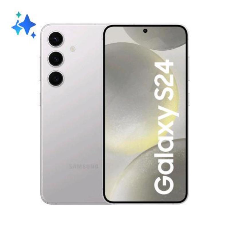Samsung galaxy s24 ai 8gb 256gb 6.2`` amoled 120hz dual sim marble gray italia