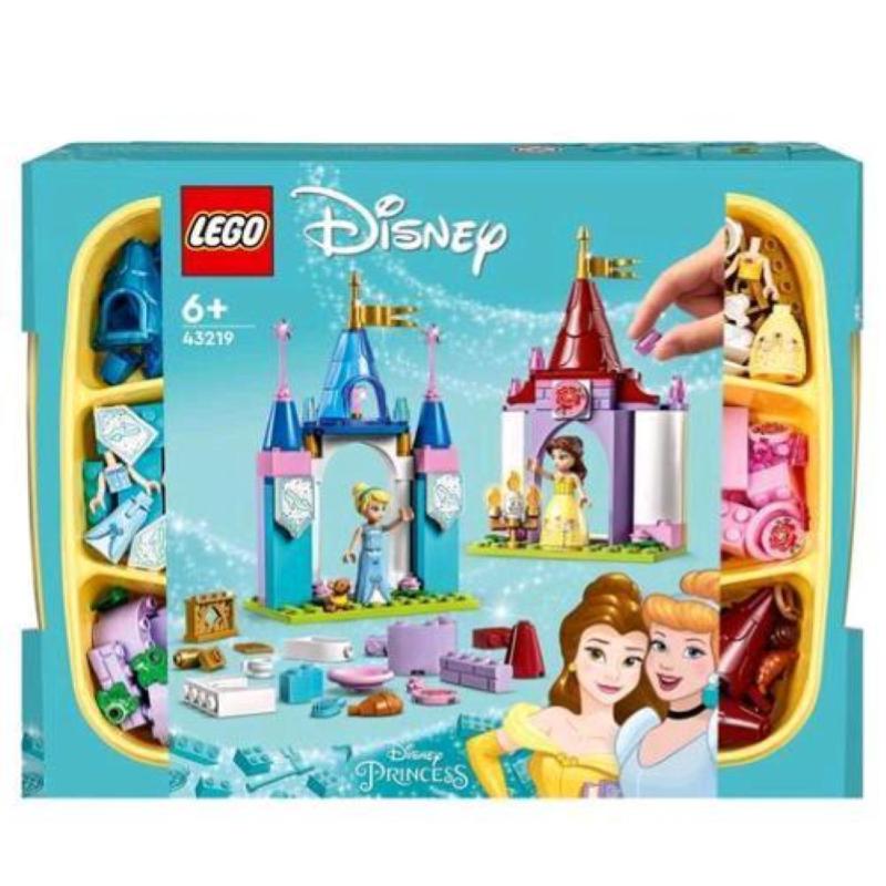 Image of Lego disney princess castelli creativi set con castello belle e cenerentola