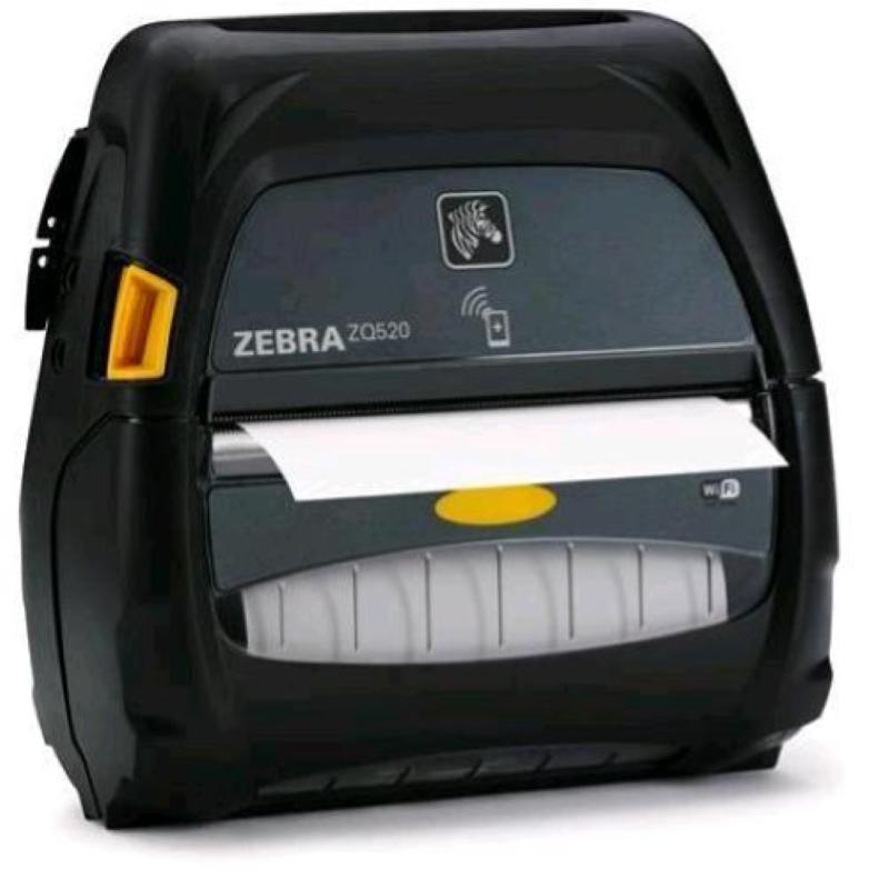 Image of Zebra zq521 stampante portatile per etichette (cd) termica diretta 203 x 203 dpi 127 mms con cavo e senza cavo wi-fi blutooth cod030