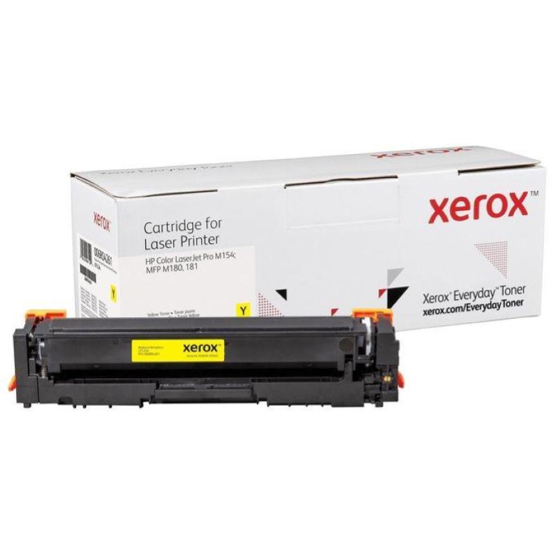 Image of Xerox everyday toner giallo ad resa standard compatibile con hp cf532a