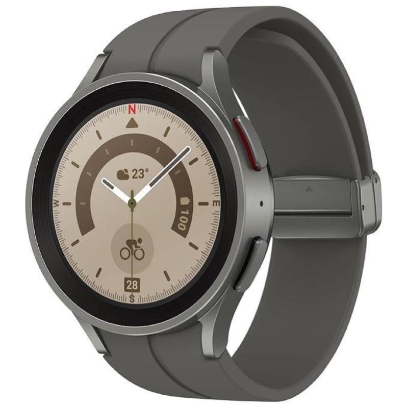 Samsung galaxy watch5 pro 45mm bluetooth titanium gray europa