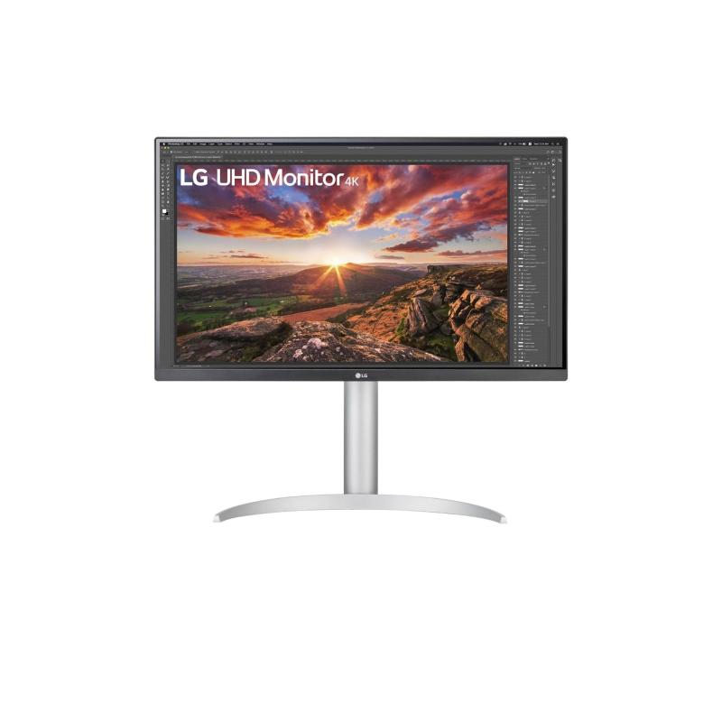 Lg 27up85np-w monitor pc 27`` 3840x2160 pixel 4k ultra hd led bianco
