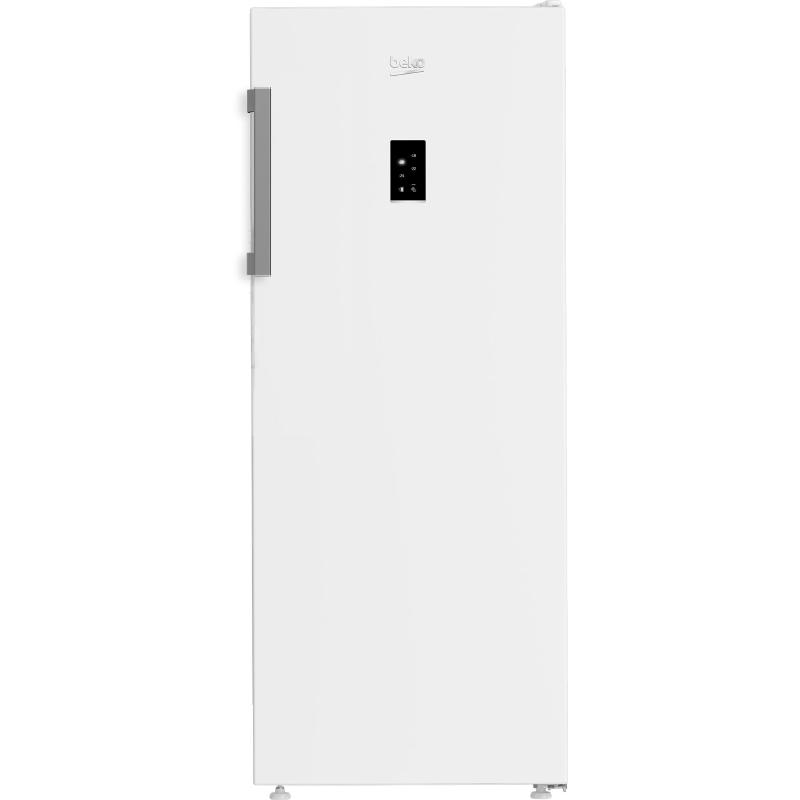 Image of Beko b3rfne274w congelatore verticale libera installazione no frost 220 litri classe e bianco