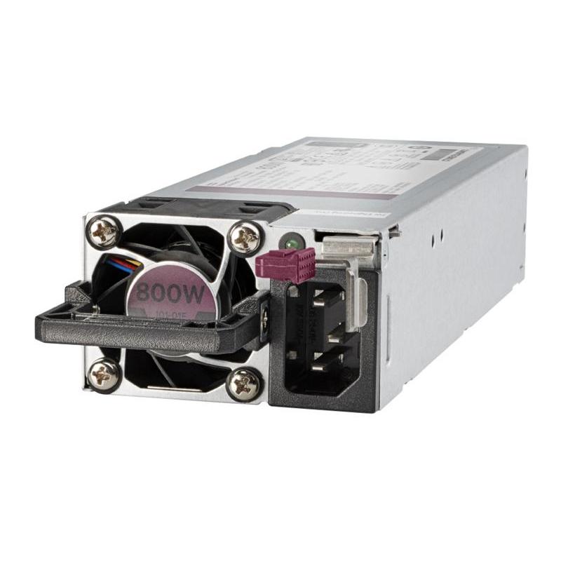 Image of Hpe 800w flex slot titanium hot plug low halogen power supply kit