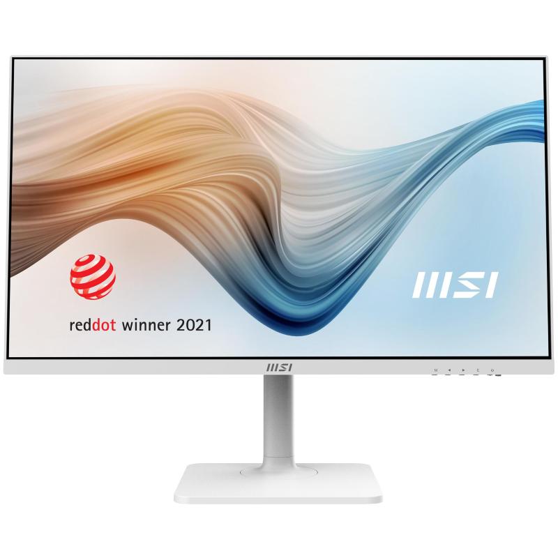 Msi modern md272qxp monitor pc 27`` 2560x1440 pixel wide quad hd lcd bianco