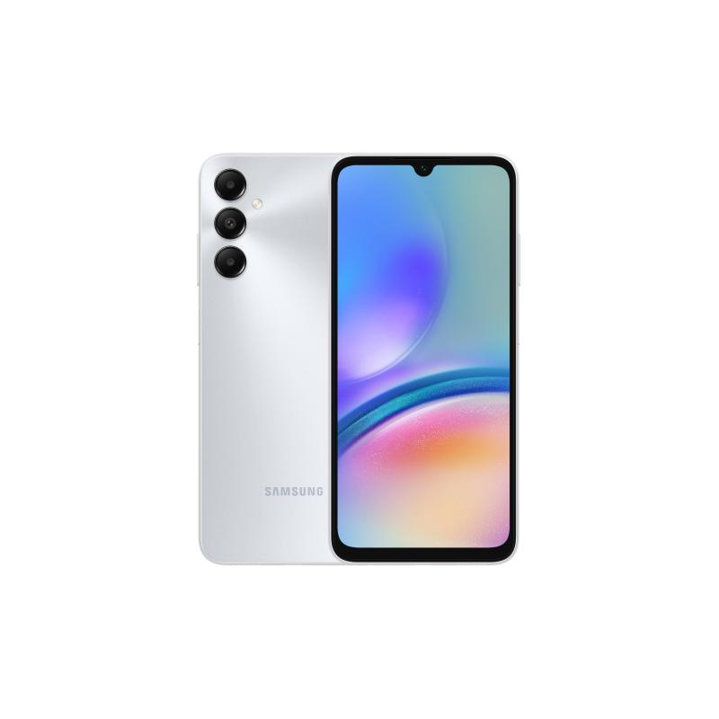 Image of Smartphone samsung a05s (4/128gb) sm-a057gzsveue silver 6,7 dualsim oc 2.4+1.9ghz 4gb 128gb 50+2+2+13mpx android 13