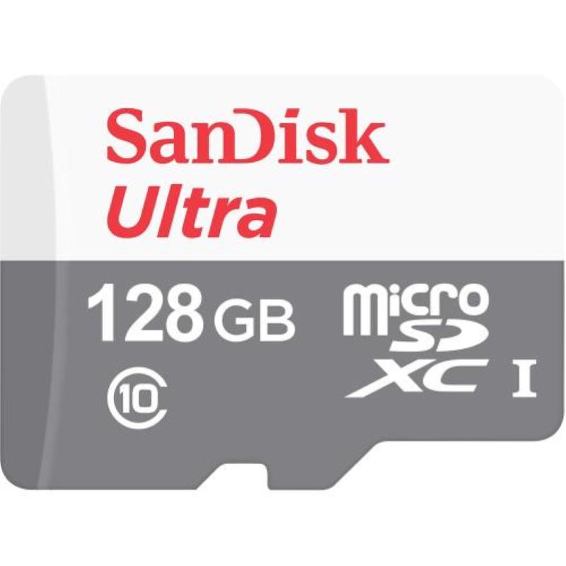 Image of Sandisk ultra - scheda di memoria flash - 128 gb - a1 / uhs class 1 / class10 - uhs-i microsdxc