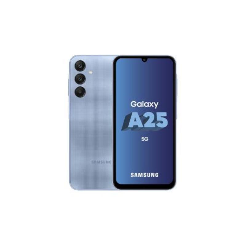 Image of Samsung a256 galaxy a25 5g dual sim 6.5 octa core 256gb ram 8gb 5g europa blue