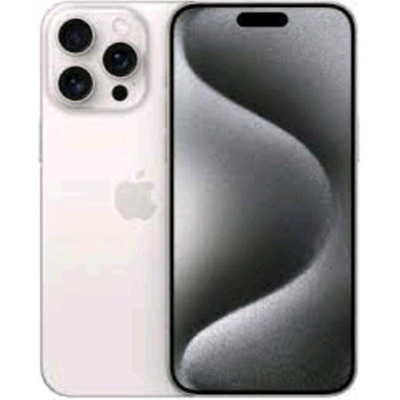 Image of Apple iphone 15 pro max 256gb 6.7`` titanio bianco europa