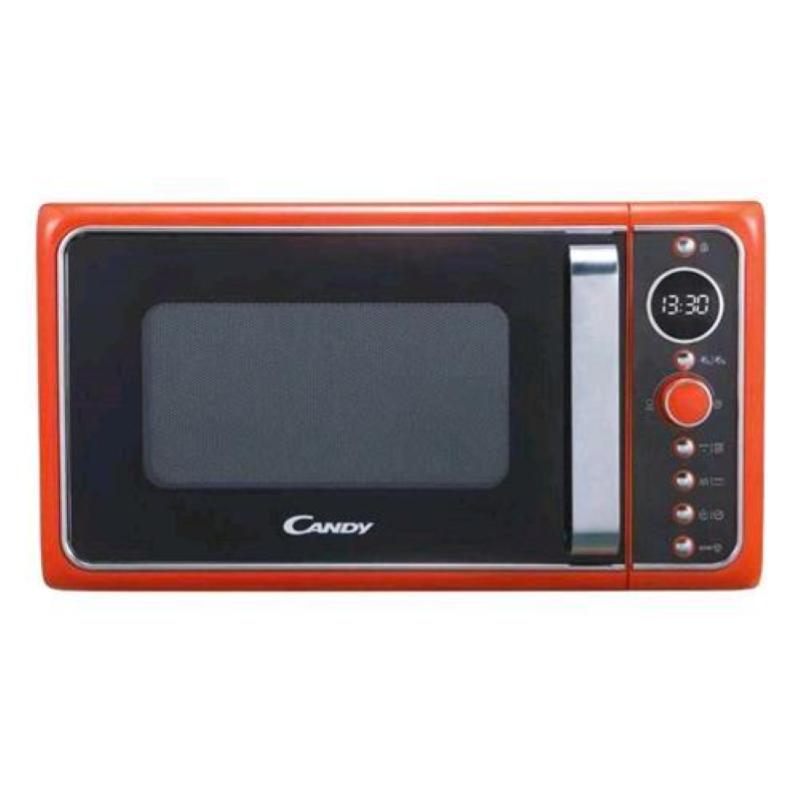 Candy divo g25co forno a microonde combinato con grill capacita` 25 litri potenza 900 w 6 programmi arancione
