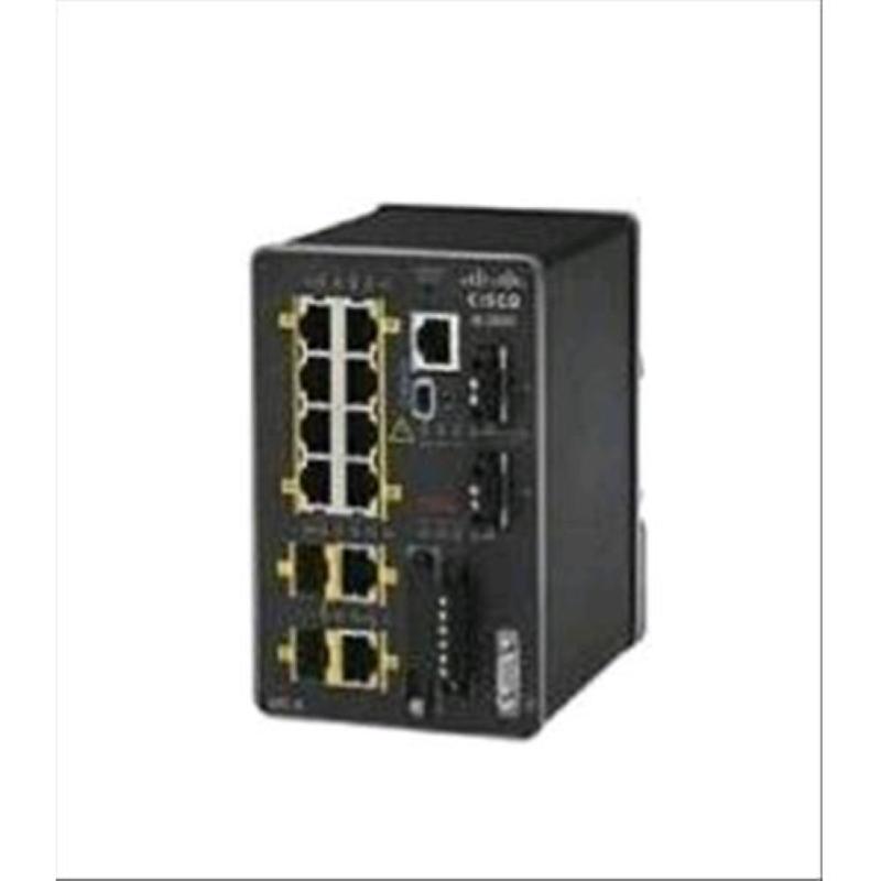 Image of Cisco ie-2000-8tc-g-l switch di rete gestito 8 porte lan rj-45 10/100 mbps 2 slot sfp colore nero