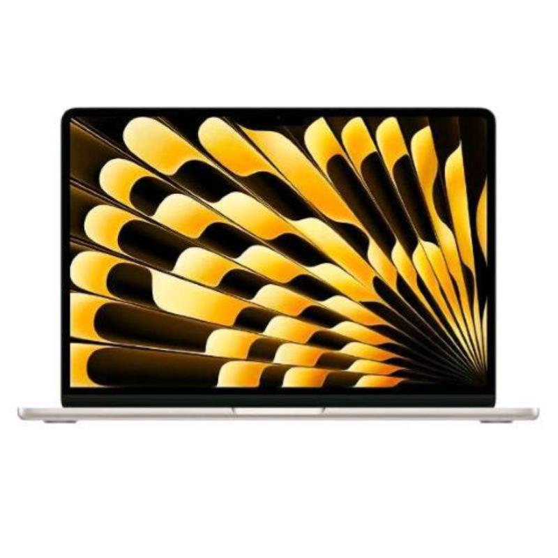 Image of Apple macbook air 13`` con chip m3 8gb archiviazione ssd 256gb videocamera facetime hd 1080p touch id 13.6`` galassia