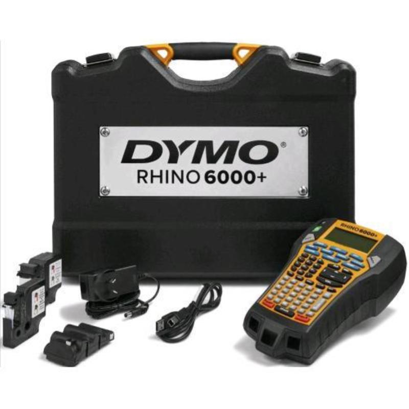 Image of Dymo rhino 6000 + kitcase etichettatrice con custodia di trasporto ed accesori