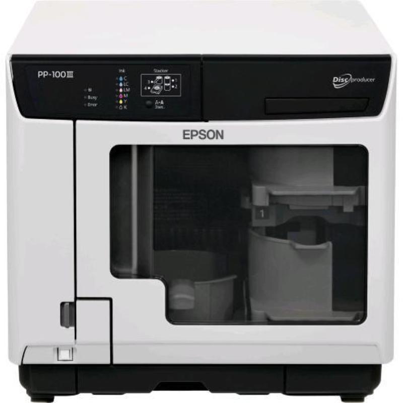 Image of Epson pp-100iii discproducer masterizza e stampa cd/dvd blu ray usb 3.0 software total disc maker incluso