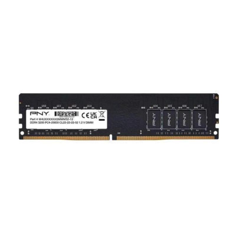 Image of Pny md16gsd43200-tb memoria ram 1x16gb 3.200 mhz tecnologia ddr4 tipologia dimm 288-pin cas 22
