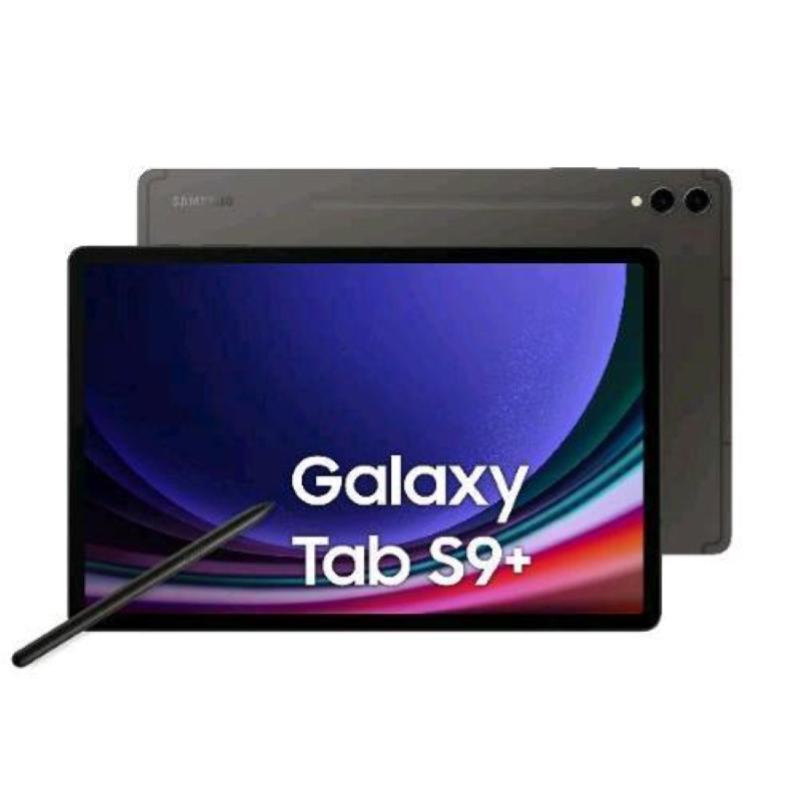 Image of Samsung x816 galaxy tab s9+ 5g 12.4 amoled 2x wqxga+ octa core 256gb ram 12gb 5g italia graphite