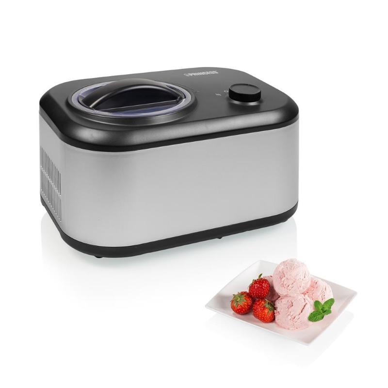 Princess macchina per gelato 100w capacita` 1 lt con ricettario nero