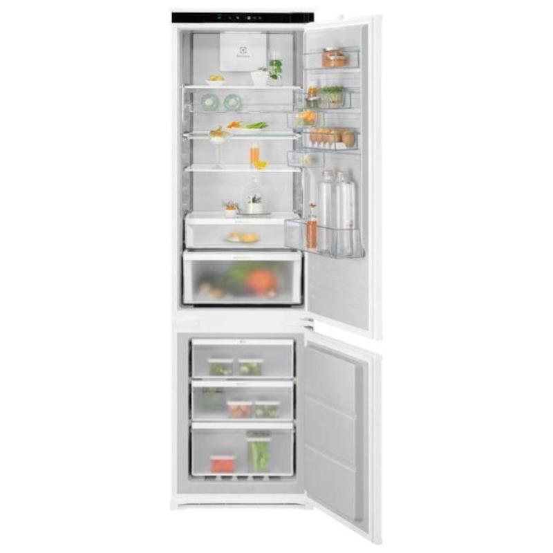 Image of Electrolux enp7md19s frigocongelatore combinato da incasso classe energetica d twintech total no frost plus bianco