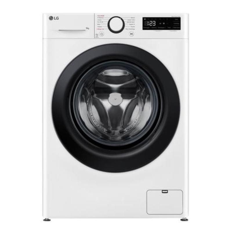 Image of Lg f4r3009nswb lavatrice 9kg ai dd classe energetica a 1400 giri vapore ai wash
