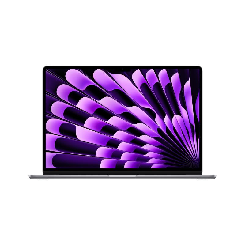 Image of Apple nb macbook air 15-inch apple m3 chip 8-core cpu 10-core gpu 8gb 512gb ssd - space grey