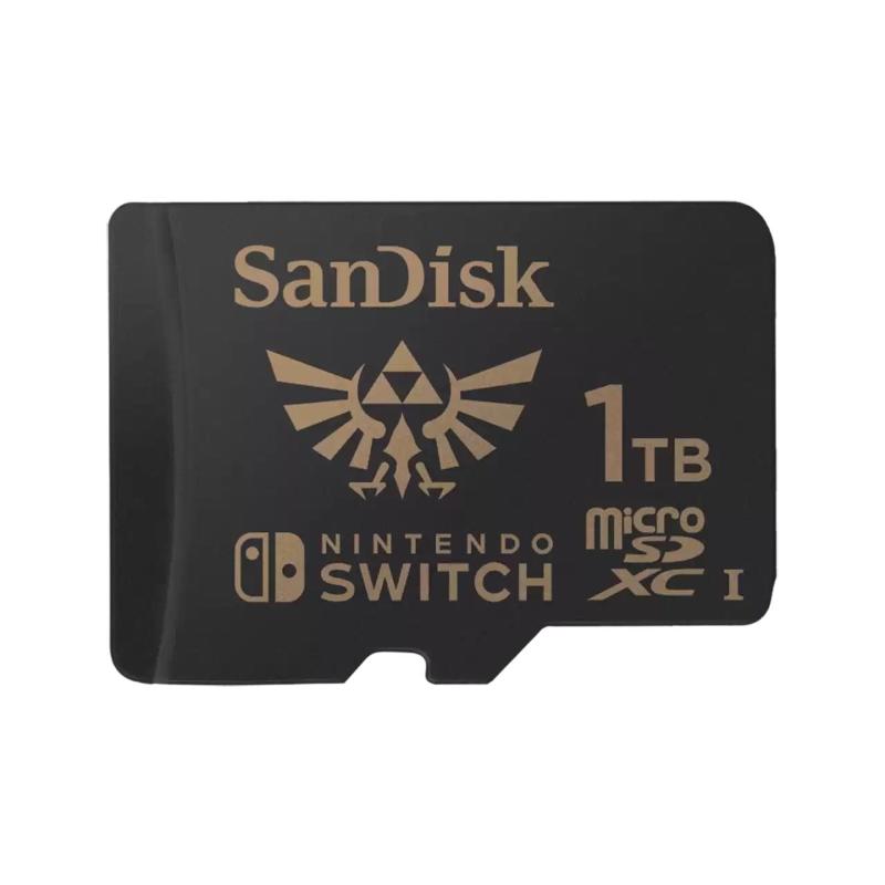 Image of Sandisk 1tb microsdxc scheda per nintendo switch con licenza d`uso nintendo zelda