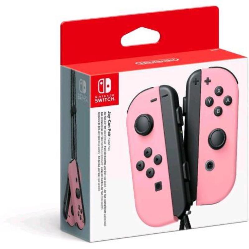 Image of Nintendo switch set da due joy-con rosa pastello
