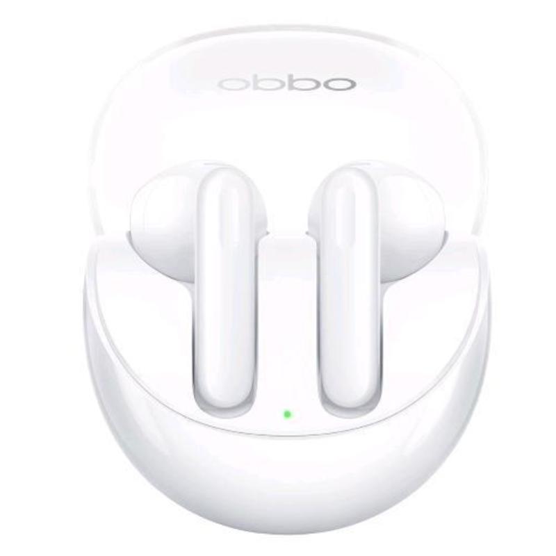 Image of Oppo enco air 3 auricolari bluetooth 5.3 true wireless controlli touch cancellazione del rumore ia ip54 bianco