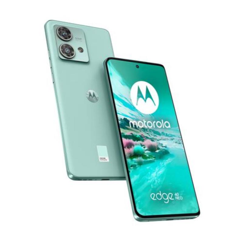 Image of Motorola edge 40 neo 5g 12gb 256gb 6.55`` oled dual sim soothing sea