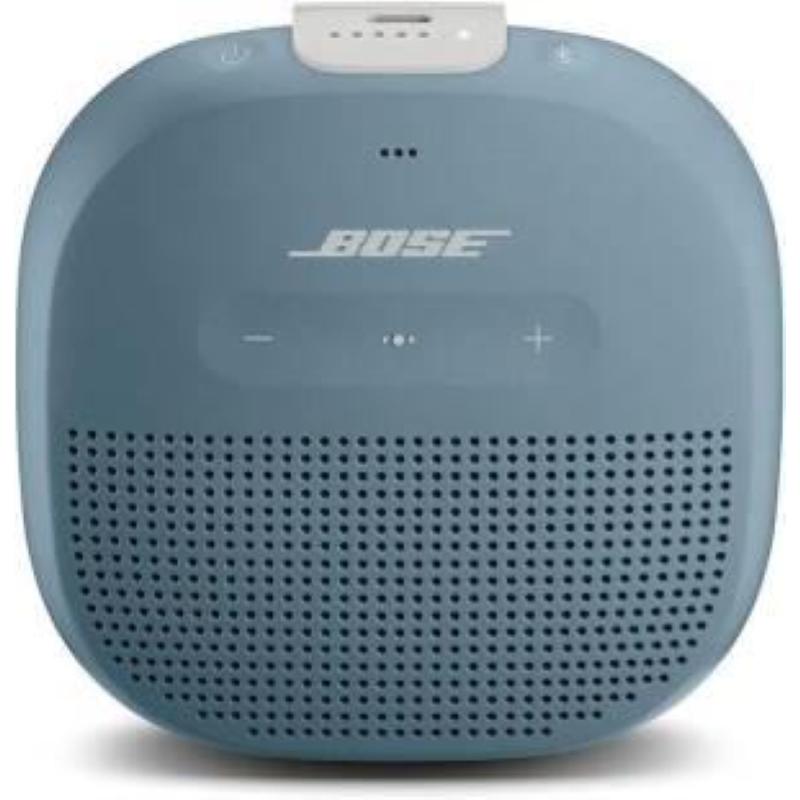 Image of Bose bluetooth speaker soundlink micro stone blue