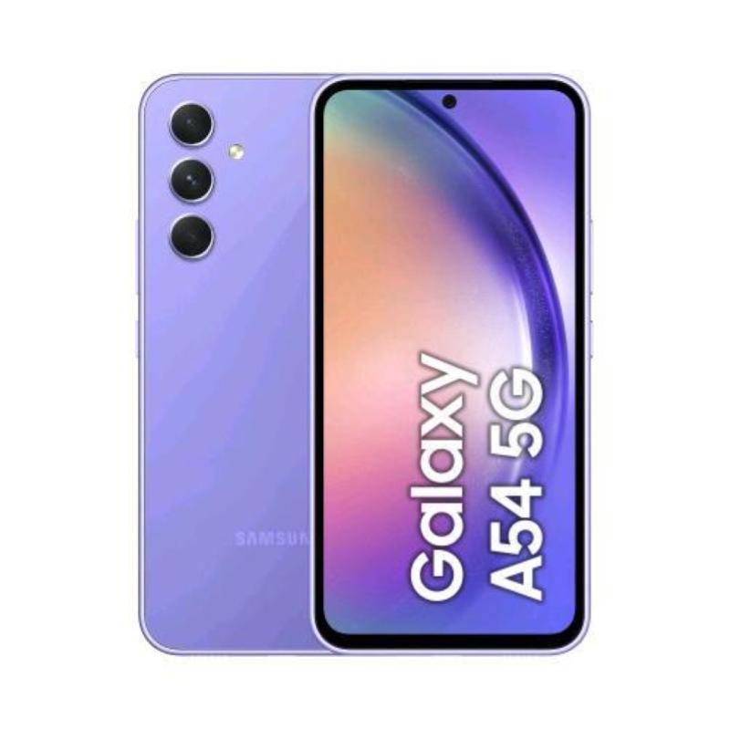 Image of Samsung a546 galaxy a54 5g dual sim 6.4 fhd+ super amoled octa core 128gb ram 8gb 5g europa awesome violet