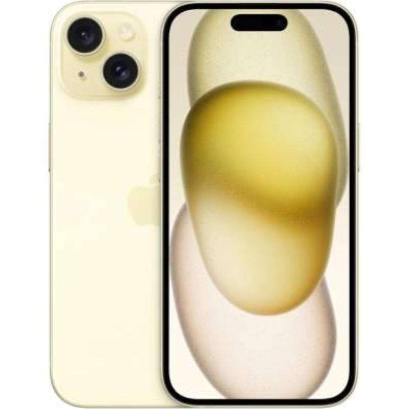 Apple iphone 15 256gb 6.1 yellow eu mtp83sx/a