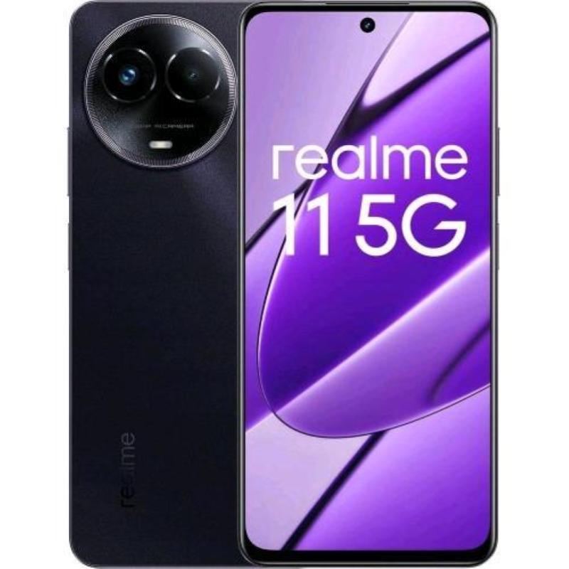 Image of Smartphone realme 11 6.7 256gb ram 8gb dual sim 5g black tim italia