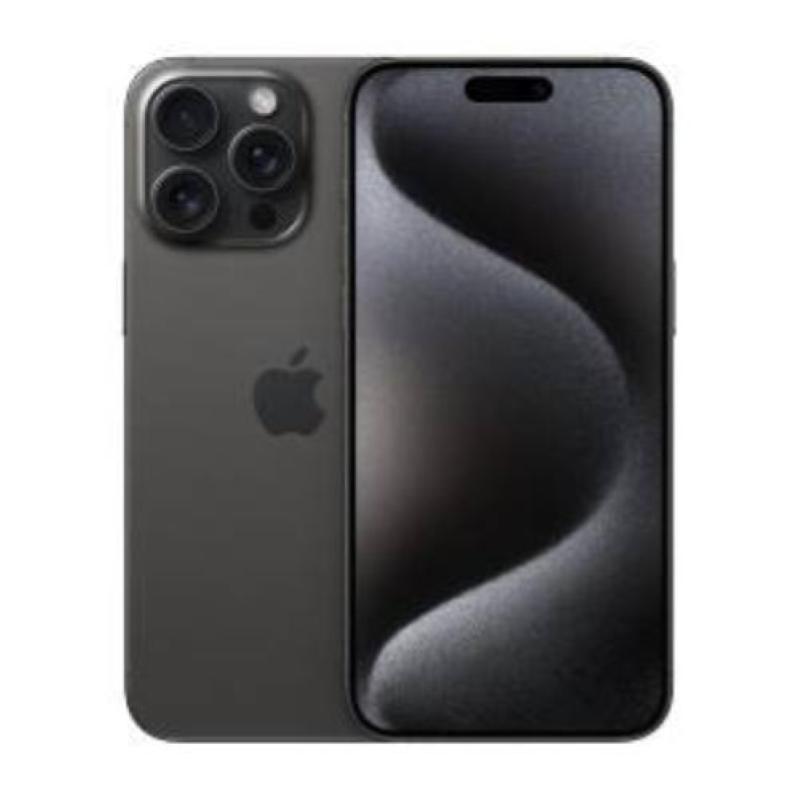 Smartphone apple iphone 15 pro max 6.7 512gb titanium black europa mu7c3zd/a