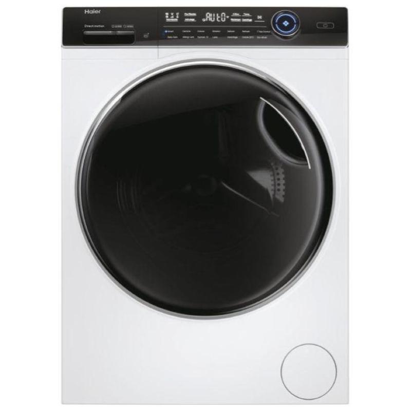 Image of Haier hw100bd149 lavatrice caricamento frontale 10 kg classe a profondita` 54 cm centrifuga 1400 giri motore inverter funzione vapore colore bianco wifi